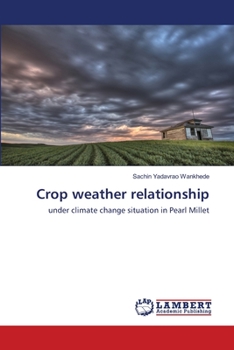 Paperback Crop weather relationship Book