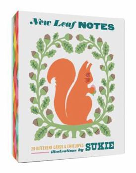 Cards New Leaf Notes: 20 Different Cards & Envelopes Book