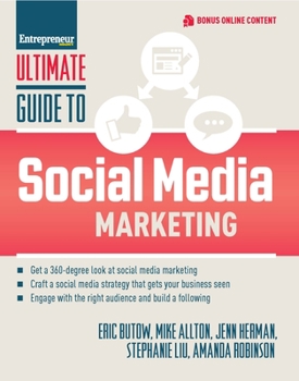 Paperback Ultimate Guide to Social Media Marketing Book
