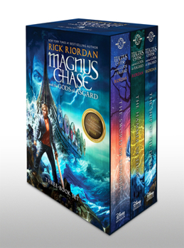 Magnus Chase and the Gods of Asgard Series Collection 3 Books Set By Rick Riordan