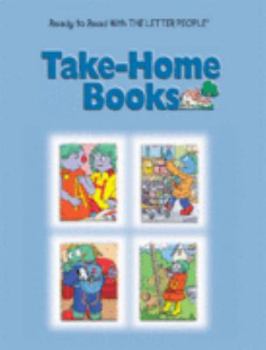 Paperback Ready to read with THE LETTER PEOPLE Take Home Books Book