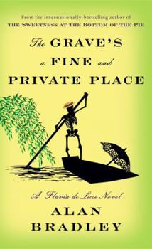 Library Binding The Grave's a Fine and Private Place [Large Print] Book