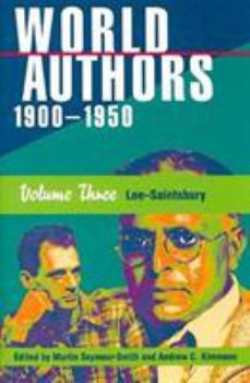 Hardcover World Authors 1900-1950: 0 Book