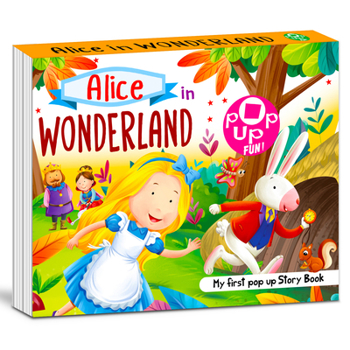 Paperback Alice in Wonderland: Pop Up Story Book