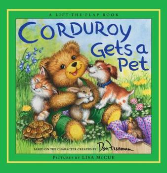 Hardcover Corduroy Gets a Pet Book