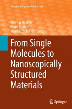 Paperback From Single Molecules to Nanoscopically Structured Materials Book