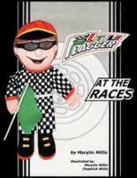Paperback Little Flagger at the Races Book