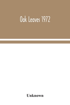 Paperback Oak leaves 1972 Book