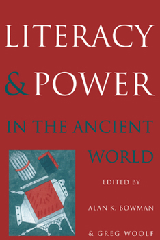 Paperback Literacy and Power in the Ancient World Book