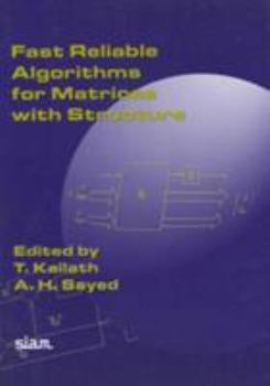 Paperback Fast Reliable Algorithms for Matrices with Structure Book