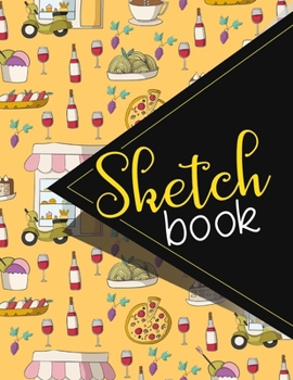 Sketchbook: Sketch Book, Best Sketch Book, Fashion Sketchbook, Sketch Book Kids, Sketchbook For Toddlers, Cute Rome Cover. 8.5 x 1