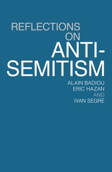 Paperback Reflections on Anti-Semitism Book