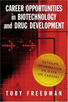 Hardcover Career Opportunities in Biotechnology and Drug Development Book