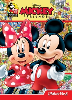 Hardcover Disney Mickey and Friends: Look and Find Book