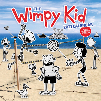 Calendar Wimpy Kid 2021 Wall Calendar Book