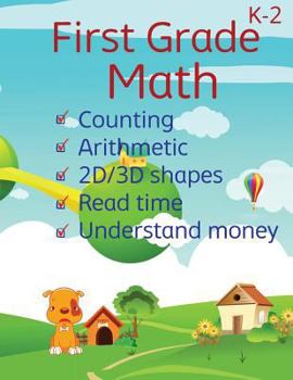 Paperback First Grade Math Book