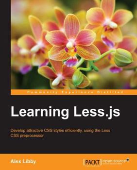 Paperback Learning Less.js Book