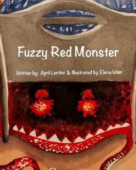 Paperback Fuzzy Red Monster Book