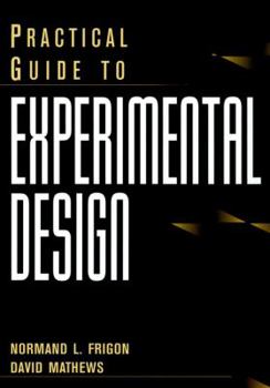 Hardcover Practical Guide to Experimental Design Book