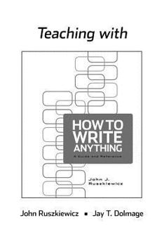 Paperback Teaching with How to Write Anything Book