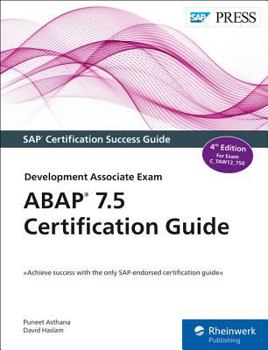 Paperback ABAP 7.5 Certification Guide: Development Associate Exam Book