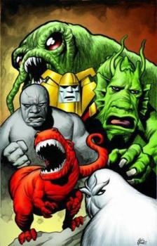 Hardcover Marvel Monsters Book
