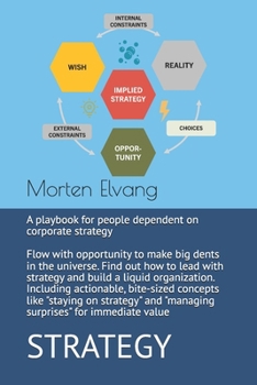 Paperback Strategy: A playbook for people dependent on corporate strategy Book