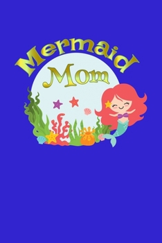 Mermaid Mom: Comic Book Notebook Paper