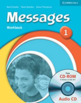Paperback Messages 1 Workbook [With CDROM] Book