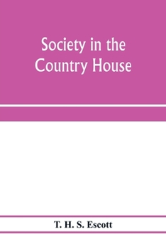 Paperback Society in the country house Book