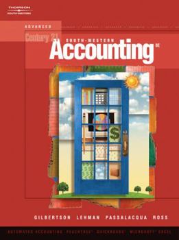 Hardcover Century 21 Accounting Advanced [With CDROM] Book