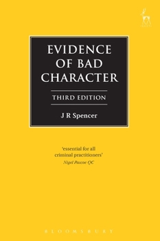 Evidence of Bad Character: Third Edition - Book  of the Criminal Law Library