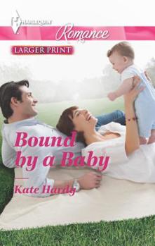 Mass Market Paperback Bound by a Baby [Large Print] Book