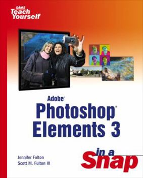 Paperback Adobe Photoshop Elements 3 in a Snap Book