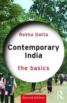 Paperback Contemporary India: The Basics Book