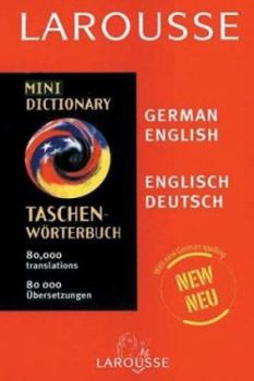 Paperback Larousse Mini German/English/English/German Dictionary Book