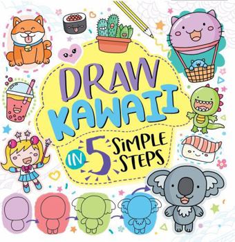 Paperback Draw Kawaii In Five Simple Steps Book