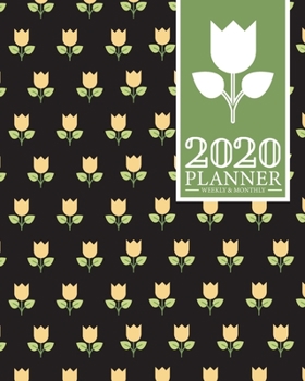 2020 Planner Weekly and Monthly : 2020 Weekly and Monthly Planner, Daily Gratitude Journal, from January 1, 2020, to December 31, 2020, Month Calendar View, for Organizing Your Notes and Goals, Colori