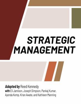 Paperback Strategic Management (b&w) Book