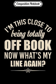 Paperback Composition Notebook: This Is What Awesome Actor Looks Like Funny Journal/Notebook Blank Lined Ruled 6x9 100 Pages Book