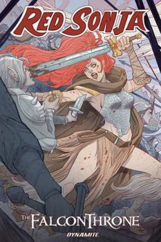 Paperback Red Sonja: The Falcon Throne Book