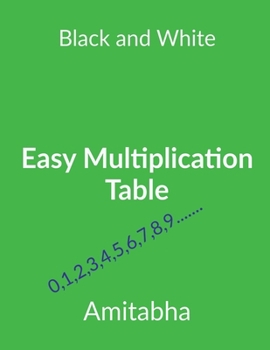Paperback Easy Multiplication Table(B&W): MPT English complete.B&W Book