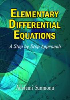Paperback Elementary Differential Equations: A Step By Step Approach Book
