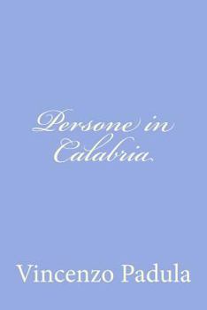 Paperback Persone in Calabria [Italian] Book