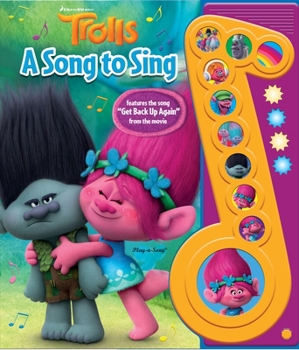 Board book DreamWorks Trolls: A Song to Sing Sound Book [With Battery] Book