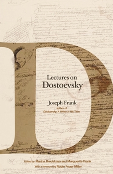 Hardcover Lectures on Dostoevsky Book