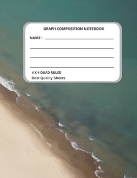 Paperback Graph Composition Notebook Norcom, 4 squares per Inch, 4 x 4 Quad Ruled, Hard Cover White, Pink, Green, Blue, Yellow, Red, Spiral, Mead Marble Book