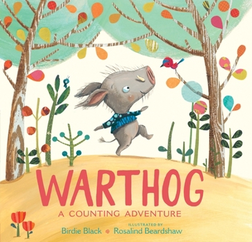 Hardcover Warthog: A Counting Adventure Book