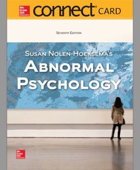 Hardcover Connect Access Card for Abnormal Psychology Book
