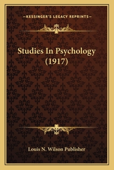 Studies In Psychology